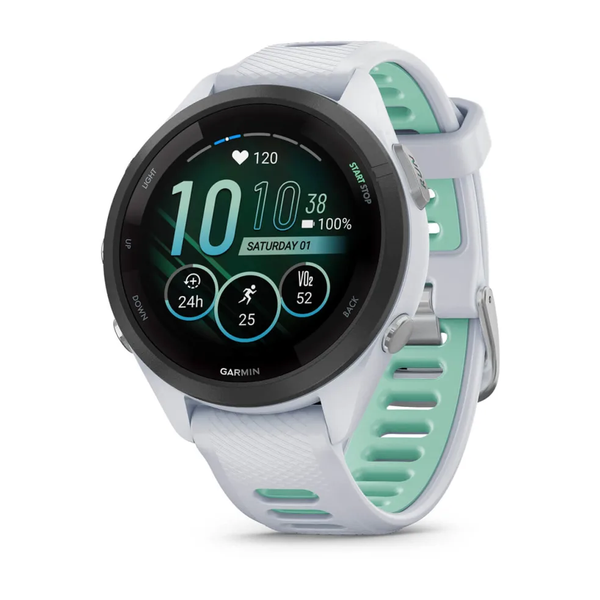 GARMIN FORERUNNER 265 MUSIC-- WHITESTONE