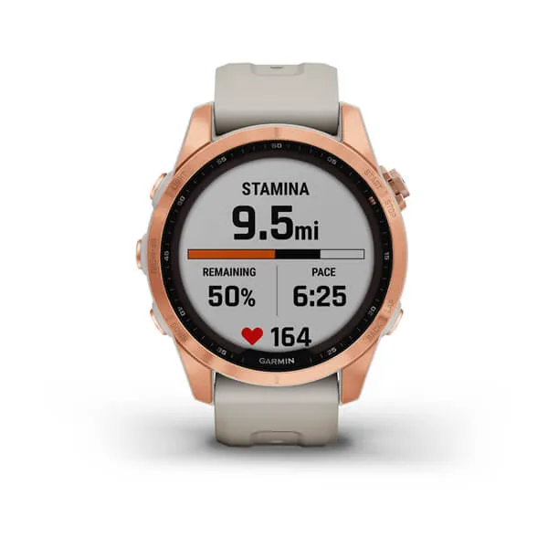 GARMIN FENIX 7 SAPPHIRE SOLAR ROSE GOLD