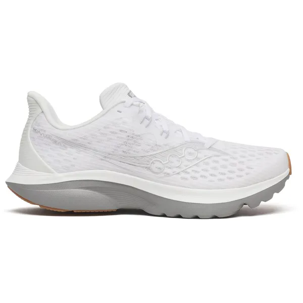 SAUCONY KINVARA 16 MENS WHITE/GUM