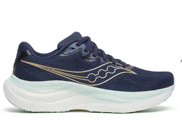 SAUCONY RIDE 19 WOMENS NAVY/AQUA