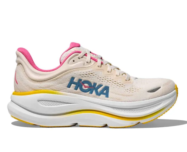 HOKA ONE ONE BONDI 9 WOMENS ALABASTER/BIRCH
