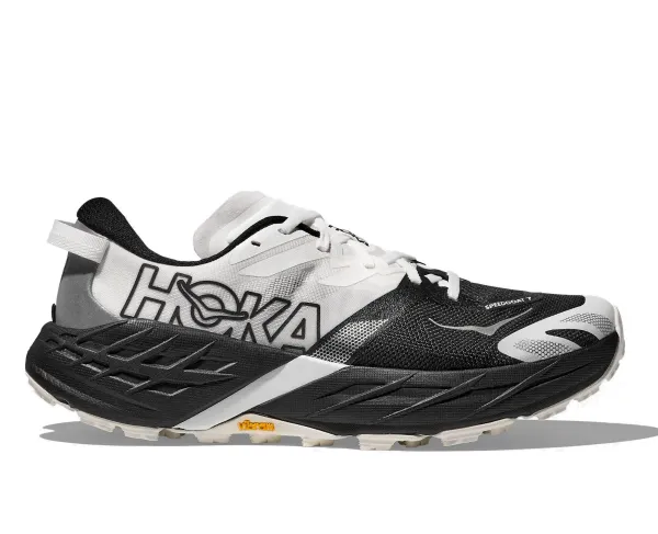 HOKA ONE ONE HOKA SPEEDGOAT 7 MENS BLACK/WHITE