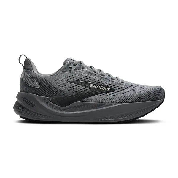 BROOKS GHOST MAX 4 MENS Grey/Grey/Ebony
