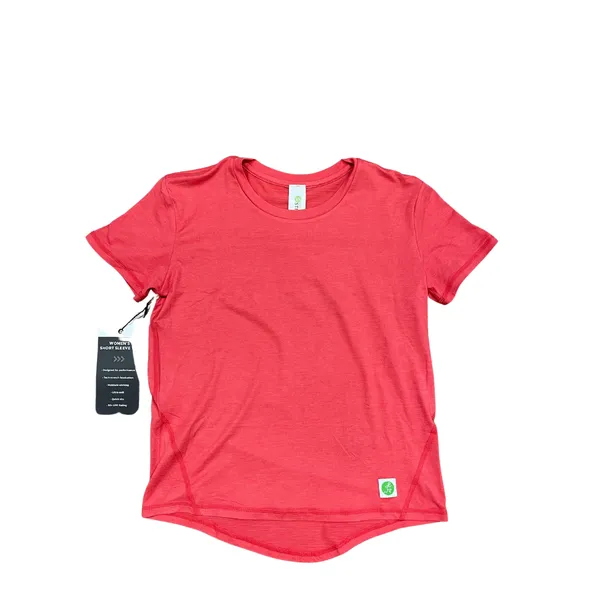 SGRC PERFORMANCE TECH SS WOMENS HEATHER RED