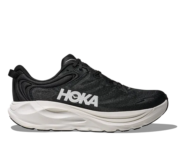 HOKA ONE ONE GAVIOTA 6 MENS BLACK/WHITE