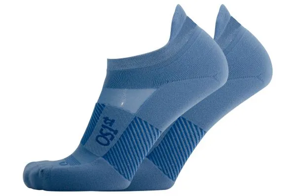 Os1st TA4 Thin Air Socks - No Show Steel Blue Medium