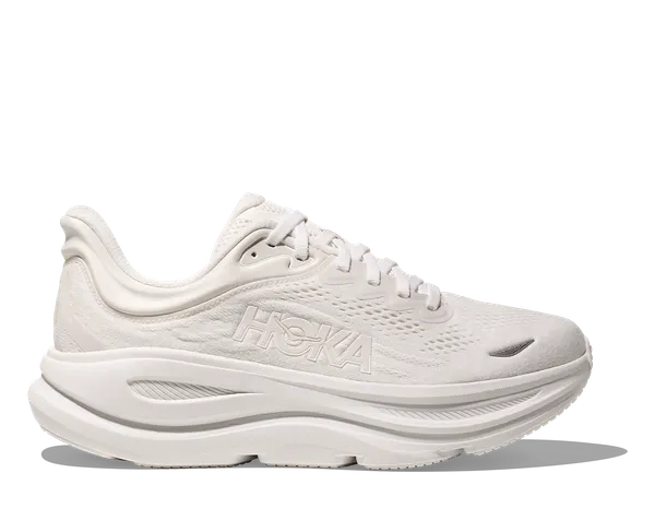 HOKA ONE ONE BONDI 9 WOMENS WHITE / WHITE