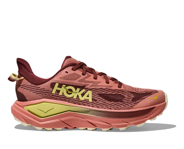 HOKA ONE ONE CHALLENGER 8 WOMENS BLUSH / DARK CEDAR