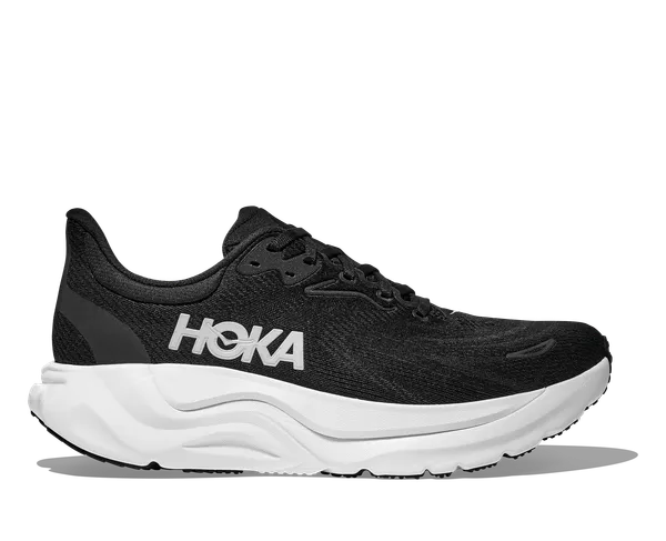 HOKA ONE ONE ARAHI 8 WOMENS BLACK / WHITE